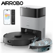 AIRROBO T20+ Self-Emptying Robotic Robot Vacuum and Mop APP/Voice Control/Alexa