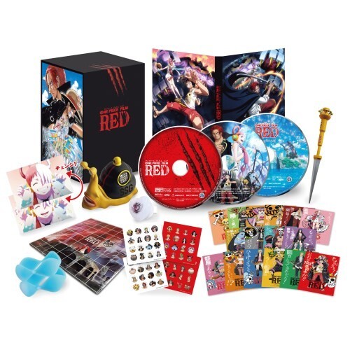 ONE PIECE FILM RED Deluxe Limited Edition Blu-ray First press 