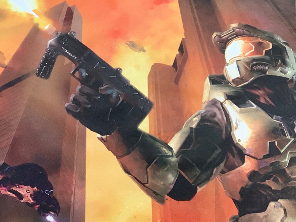 【非売品】HALO ヘイロー アニバーサリー リマスター B2サイズ ポスター Large Halo 2 Extremely rare pre release Store Promo Poster