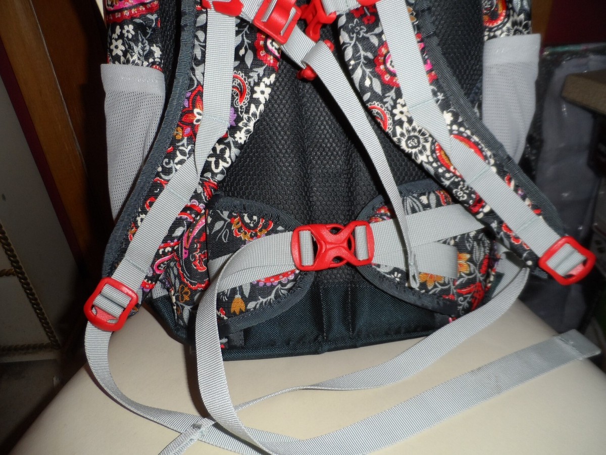 Vera Bradley + Coleman Large Daypack 22L Hydration Outdoor~Eden Paisley Gray NWT Vera Bradley + Coleman Large Daypack 22L Hydration Outdoor  main image 4