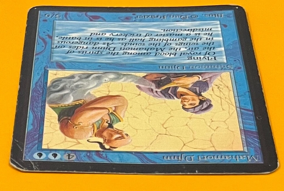 MTG MAHAMOTI DJINN Alpha (OldManMTG 011-998) - Image 3 of 4