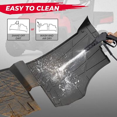 KEMIMOTO Front Floor Mat for 2022-25 Polaris Ranger SP 570/Crew SP