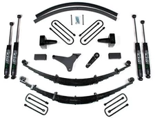 ZONE 6" LEAF SPRING LIFT KIT,NITRO,1999-2004 FORD F-250,350 4WD,RADIUS U-BOLTS