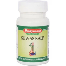 Baidyanath Shwas Kalp 50 Tablets For  Dyspnoea and Bronchitis Free Shipping