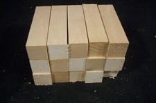 15 Piece Basswood Carving Blanks 1 x 1 x 4 Inch Craft Lumber Wood