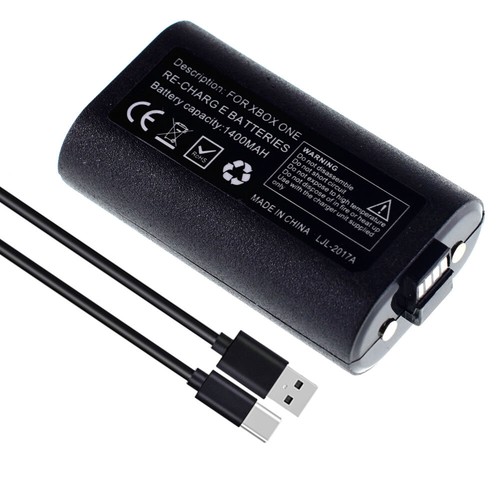 NEW BATTERY PACK FOR XBOX ONE / ONE S / ONE X /ELITE CONTROLLER RECHARGEABLE - Bild 16 von 30