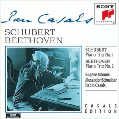 SCHUBERT/BEETHOVEN/CASALS/ISTOMIN: PIANO TRIO 1/PIANO TRIO 2 - CD