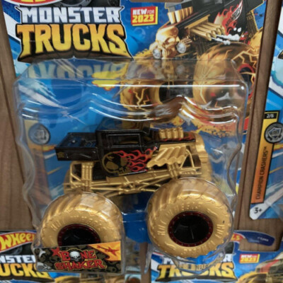 Price reduced‼️Hot Wheels Monster Truck 2023 release Gold Edition
