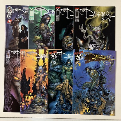 Darkness Lot Of 8 #1-7 & II Confession 1-Shot 2 3 4 5 6 1996 Image Comics VF/NM