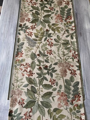 DesignTischläufer Flieder Blüten Blätter Impressionen ca.160x40 cm Büsche Lupine