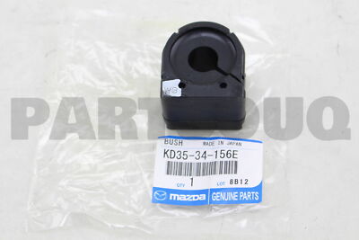 KD3534156E Genuine Mazda BUSH,STABILIZER-FRT KD35-34-156E | eBay