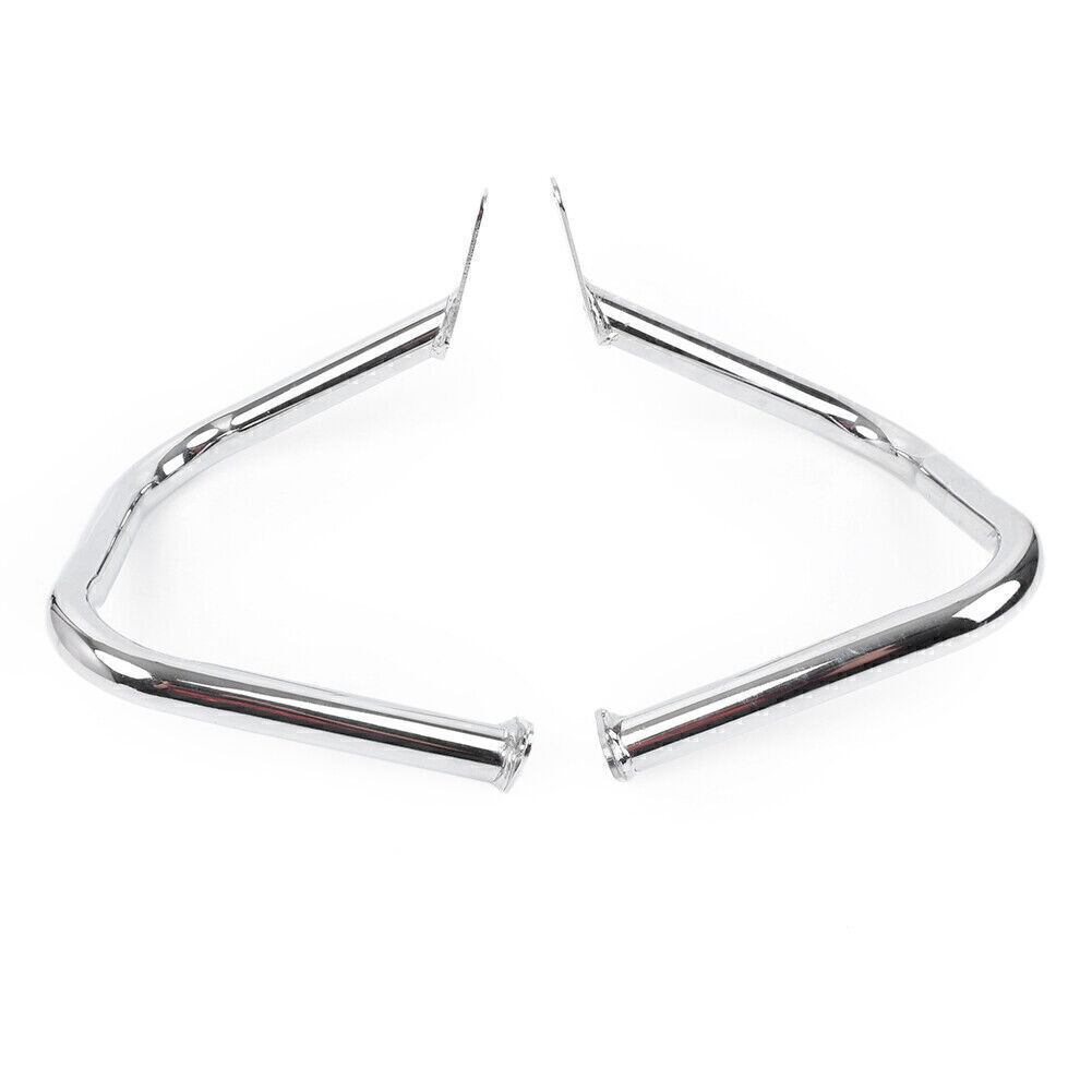Chrome Battery Side Covers For Yamaha V-Star / DragStar 650 - Left & Right Set