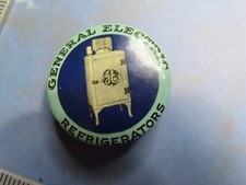 Vintage ADVERTISING TAPE MEASURE*GENERAL ELECTRIC REFRIGERATORS GE*ca 1920?*M31