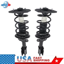 2Pcs Rear Complete Shock Struts w/ Coil Springs For 2000-2011 Chevy Impala 3.5L