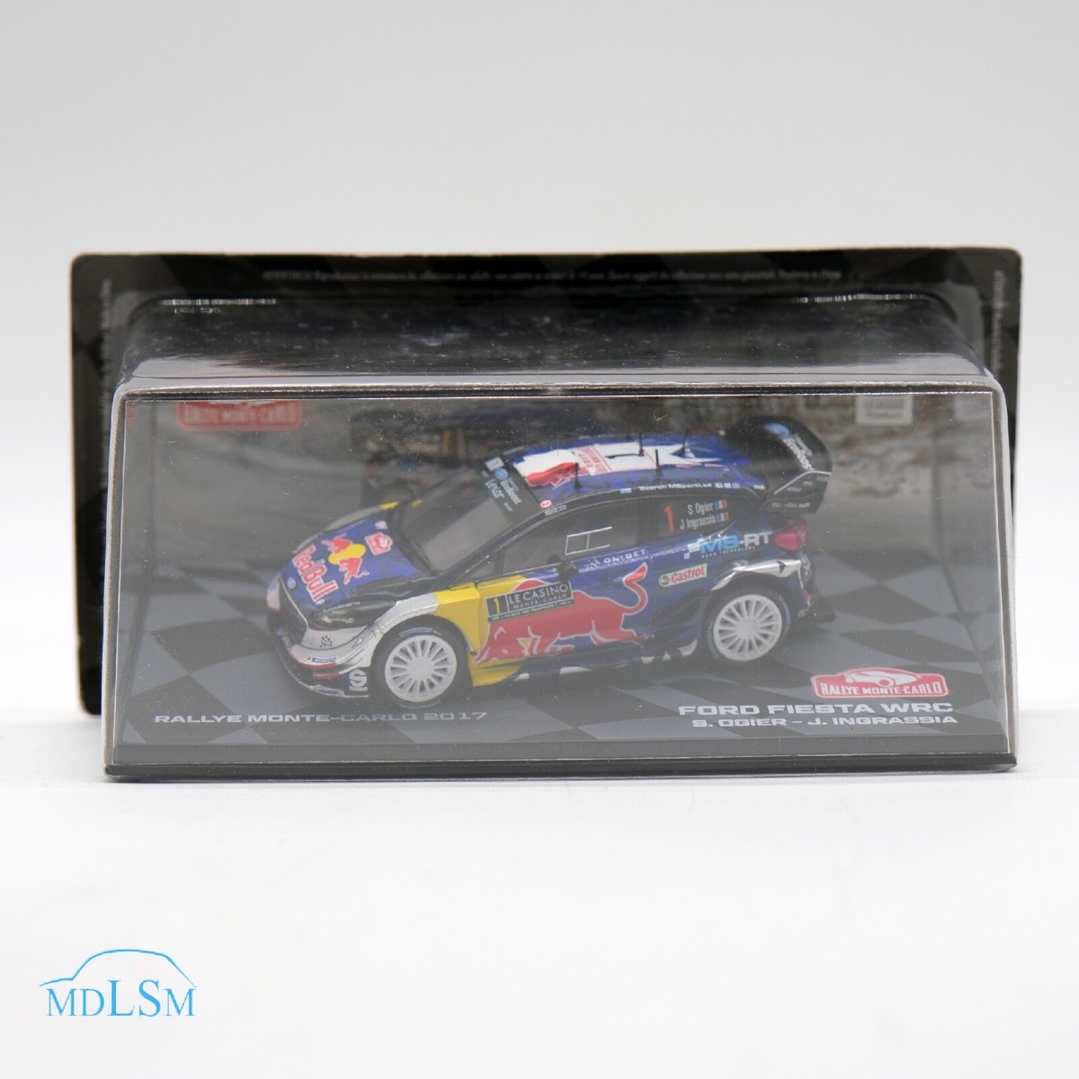 Ford Fiesta WRC Monte-Carlo 2018 - Modèle 1/43 Ogier/Ingrassia, Occasion Avec Boîtier