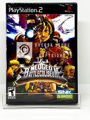 NeoGeo Battle Coliseum Sony Playstation 2 Game