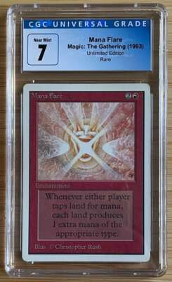 Mana Flare - Unlimited Edition CGC 7 MTG