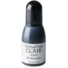 Tsukineko VersaFine Clair Nocturne Inker 0.5 fl oz Quick Dry Pigment Ink