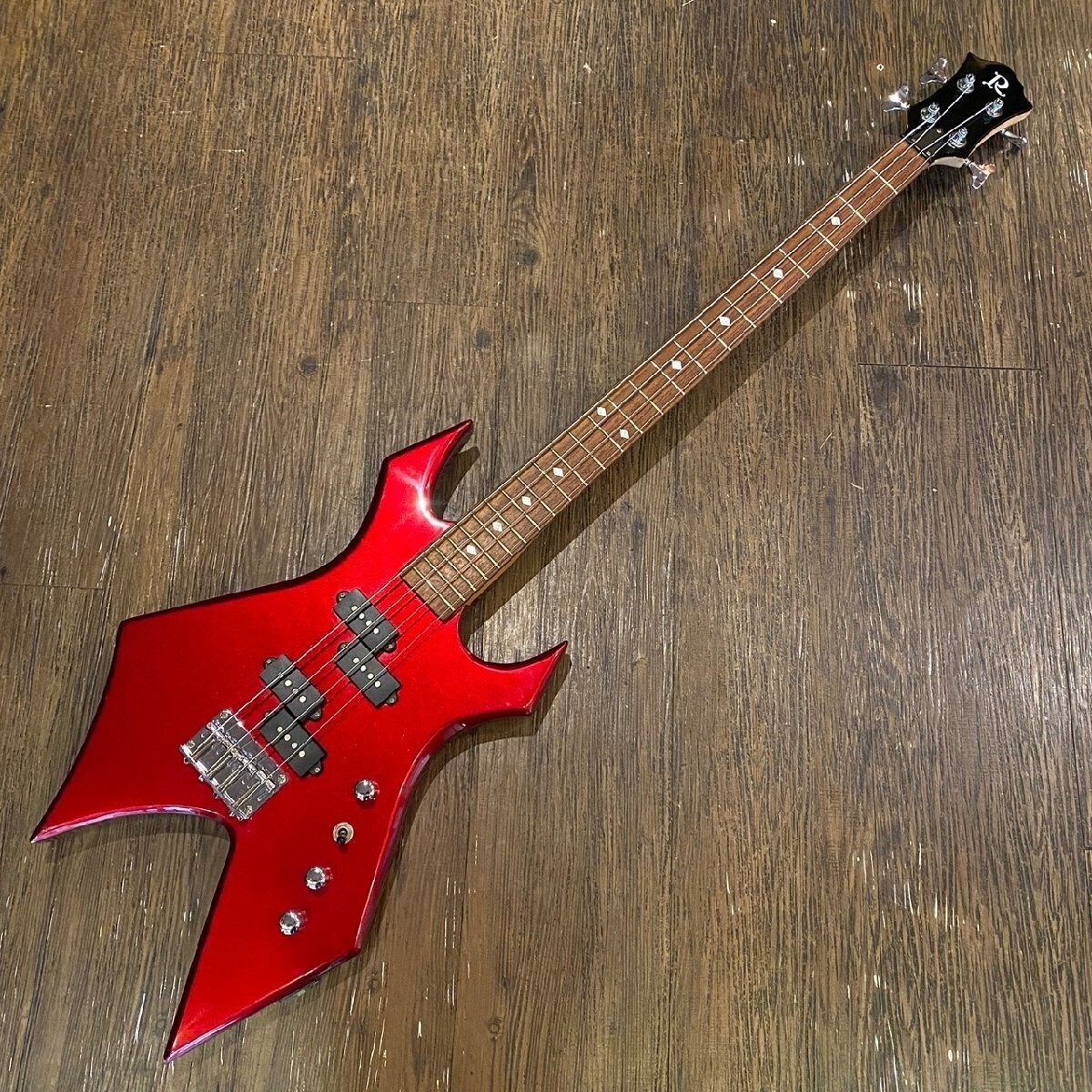 B.C. Rich Warlock Bass ワーロック Made In USA B.C. Rich Warlock Electric Bass Red | eBay