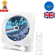 Multi-Functional Portable CD Player with USB, AUX & LCD Display for Home Use