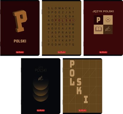 5904017456629 Zeszyt Herlitz Mix A5/60k Linia JĘzyk Polski Hamelin