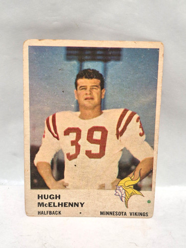 Hugh McElhenny #127 1961 Fleer card