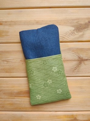 Handytasche HANDYKETTE handysocke STOFF HANDMADE Band FÜR IPHONE 17 Pro Max