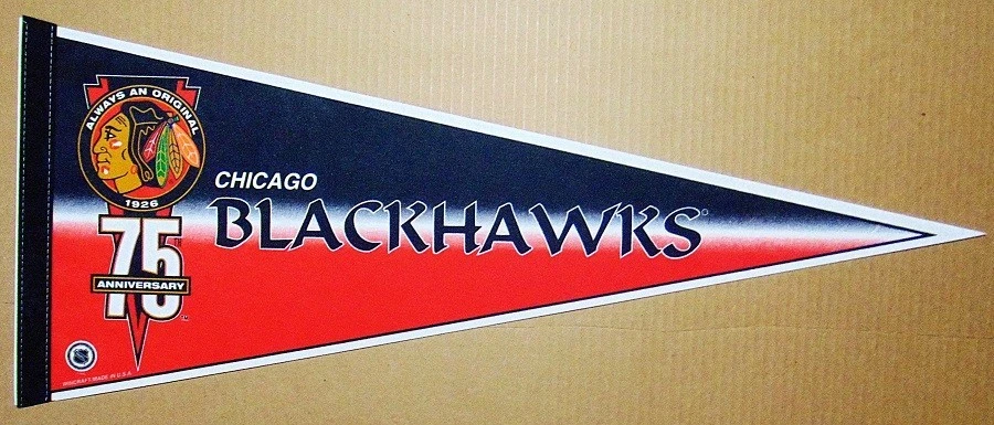 Sweat-shirt vintage des Blackhawks de Chicago, col rond