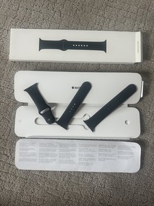 GENUINE Apple Watch Sport Band 45mm  Series 10/9/8/7/6/5/SE - Midnight Black