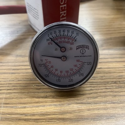 TTD 404  Tridicator Temperature And Pressure Gauge