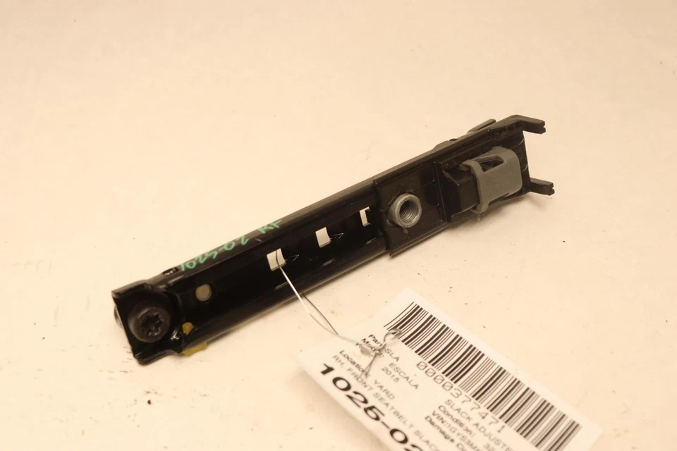 Cadillac Escalade 2015-2020 cinturón de seguridad delantero derecho holgura ajustador de altura OEM Foto 3 de 4