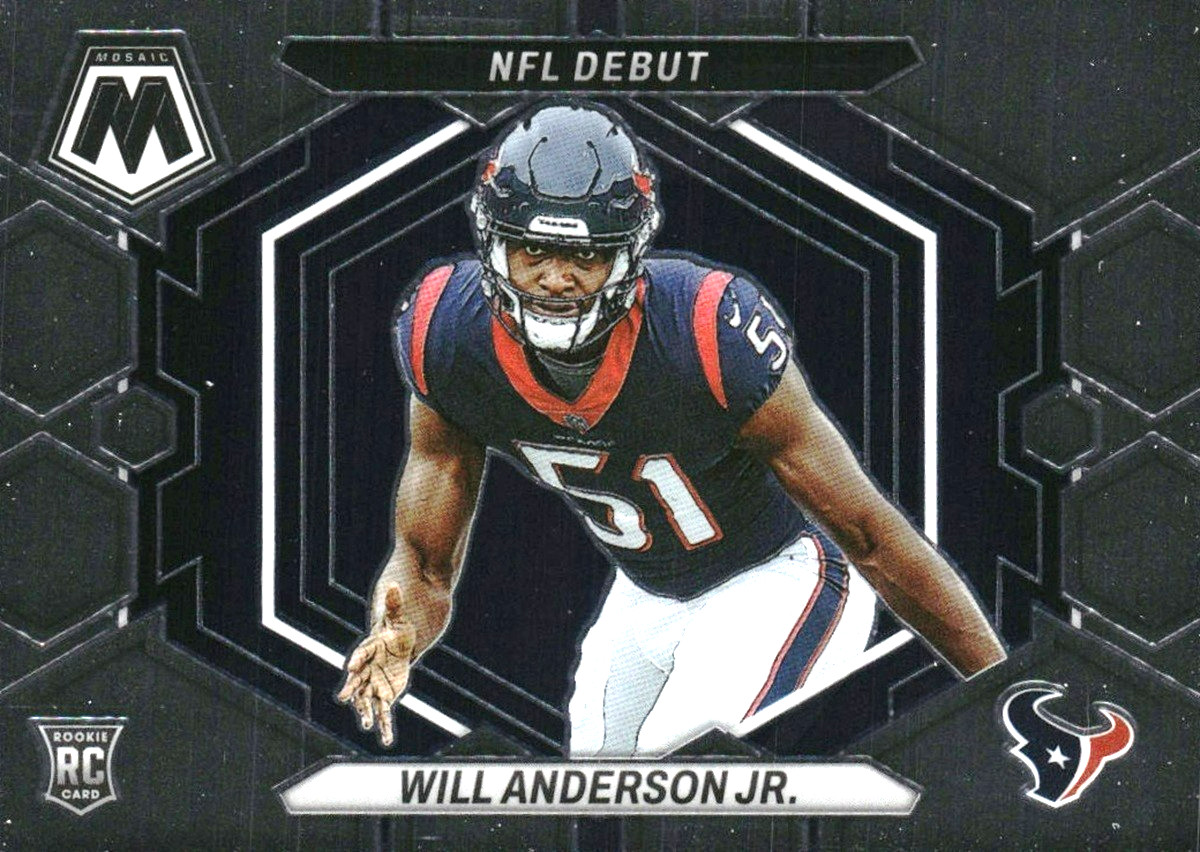 2023 Panini Mosaic NFL DEBUT #19 Will Anderson Jr. RC Houston Texans