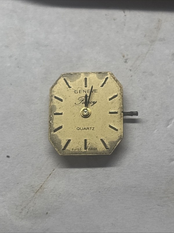 ETA Cal. 976.001 Swiss quartz watch movement Works Geneve Fancy