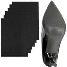ZBLGO Shoe Sole Protector - Non-Slip Grip Pads for High-Heels, Black 6pcs
