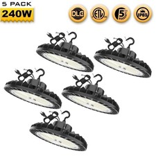5X 240W LED High Bay Light Industrial Warehouse Commercial Ceiling Lamp 33600lm