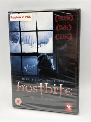 Frostbite 2012 DVD  Petra Nielsen UK Import Region 2 PAL Horror SEALED NOS