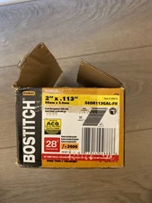 Bostitch 2-in x 0.113-in 28 -Degree 9d Galvanized Ring Shank Collated Framing