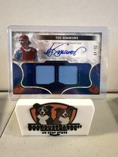 2025 Topps Tier One #AT1R-TS Ted Simmons Tier One Autographed Relics Blue Dual