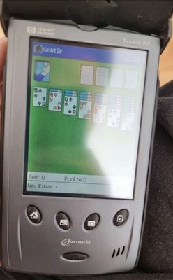 HP Jornada 540 Pocket PC Windows Powered  Stylus Excel, Word Solitär