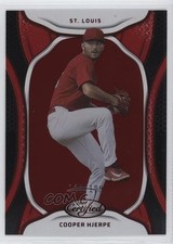 2023 Panini Chronicles Certified Red /199 Cooper Hjerpe #11 rw6