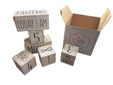 Cutie Carry Baby Milestone Blocks-6 nontoxic blocks to celebrate Big Moments
