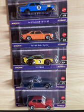 Hot wheels Japan Historics 4 full JDM set x 5 on Real Riders Honda Toyota new