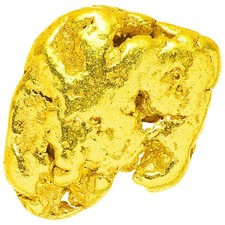 0,4805 Gramm Alaska Natur Goldnugget --- (#81197) - Alaska Goldnugget