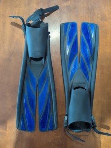 XL Atomic Aquatics SPLITFIN Open Heel - blue Nature's Wing     split twin fusion