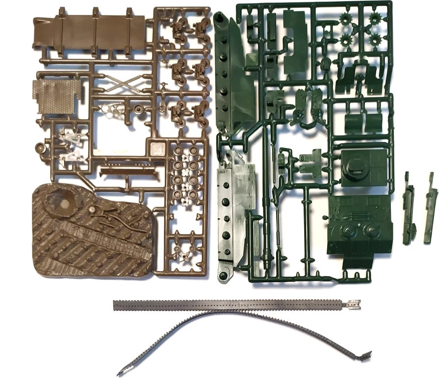 MATCHBOX USATO 1:76 KIT CARRO ARMATO M-40 G.M.C. CON DIORAMA PK-86 - Immagine 3 di 4