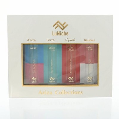Luniche Aziza Forte Strawbelle Blushed 0.34 oz 4 Pcs Discovery Gift Set Unisex