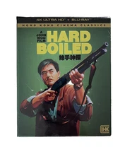 HARD BOILED 4K - Deluxe Limited Edition [4k UHD] Sealed, Shout Factory, OOP
