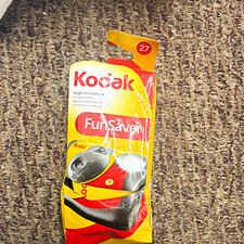 Kodak FunSaver Single Use 35mm Film Camera w/ Built-In Flash, 27 Exp
