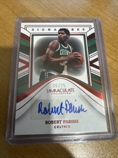 2022-23 Panini Immaculate Collection - Immaculate Signatures Robert Parish...