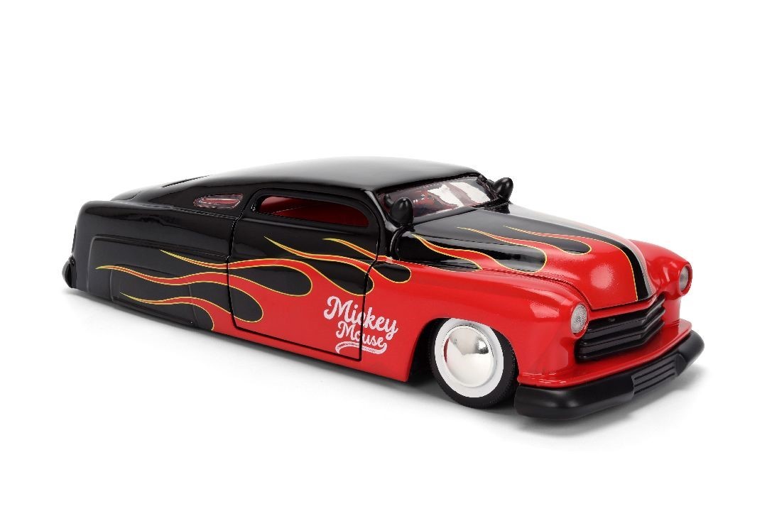 Jada 1:24 Hollywood Rides 1951 Mercury w/ Mickey Mouse Figure